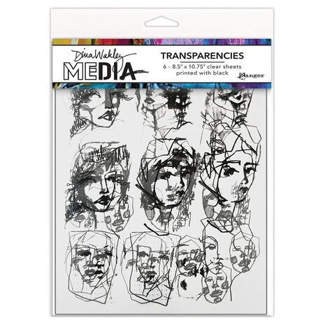 Dina Wakley MEdia Transparencies Tinies Set 2 (MDA82644) Dina Wakley MEdia Transparencies Tinies Set 2 (MDA82644)