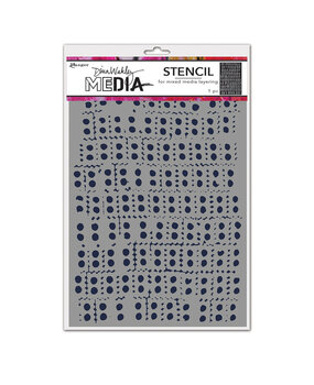 Dina Wakley MEdia Masking Stencil Stacked (MDS83122) Dina Wakley MEdia Masking Stencil Stacked (MDS83122)