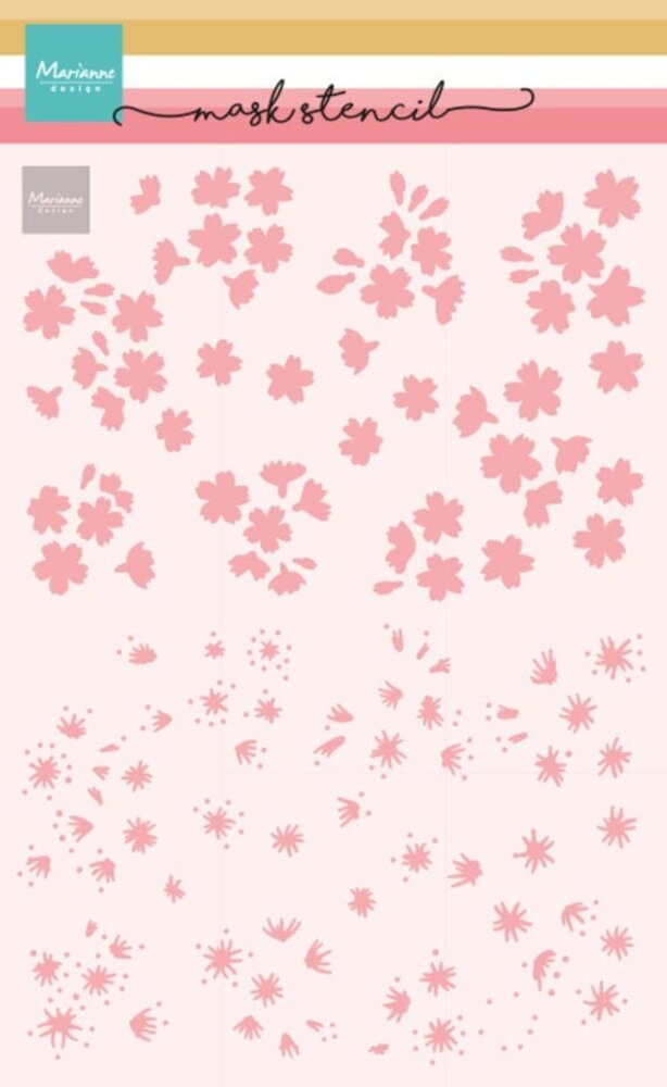 Marianne Design Masking Stencil A5 Layer Sakura (PS8159) Marianne Design Masking Stencil A5 Layer Sakura (PS8159)