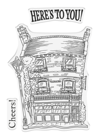 Sheena A Little Bit Quirky Clear Stamp Here's to You! (SD-STP-HTY) Sheena A Little Bit Quirky Clear Stamp Here's to You! (SD-STP-HTY)