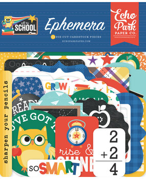 Echo Park Off To School Ephemera (OTS370024) Echo Park Off To School Ephemera (OTS370024)