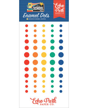 Echo Park Off To School Enamel Dots (OTS370028)* Echo Park Off To School Enamel Dots (OTS370028)*