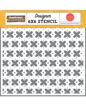 Carta Bella Sunflower Summer Bloom And Grow Stencil (CBSS368033) Carta Bella Sunflower Summer Bloom And Grow Stencil (CBSS368033)