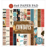 Carta Bella Cowboys 6x6 Inch Paper Pad (CBCBS371023)