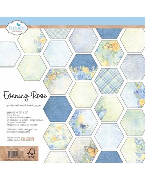 Elizabeth Craft Designs Evening Rose 12x12 Inch Patterned Cardstock Paper (C023) Elizabeth Craft Designs Evening Rose 12x12 Inch Patterned Cardstock Paper (C023)