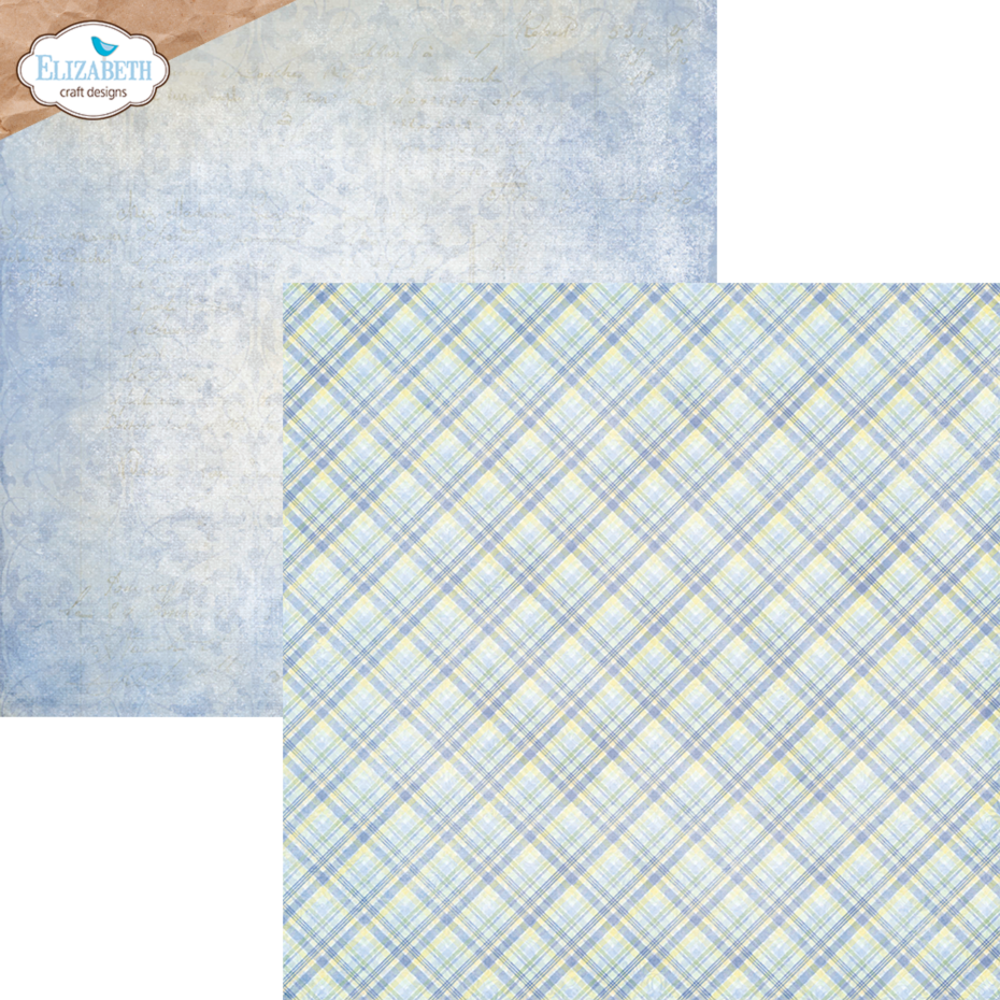 Elizabeth Craft Designs Evening Rose 12x12 Inch Patterned Cardstock Paper (C023)