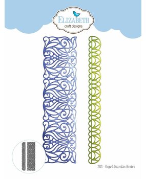 Elizabeth Craft Designs Evening Rose Dies Elegant Decorative Borders (2121) Elizabeth Craft Designs Evening Rose Dies Elegant Decorative Borders (2121)