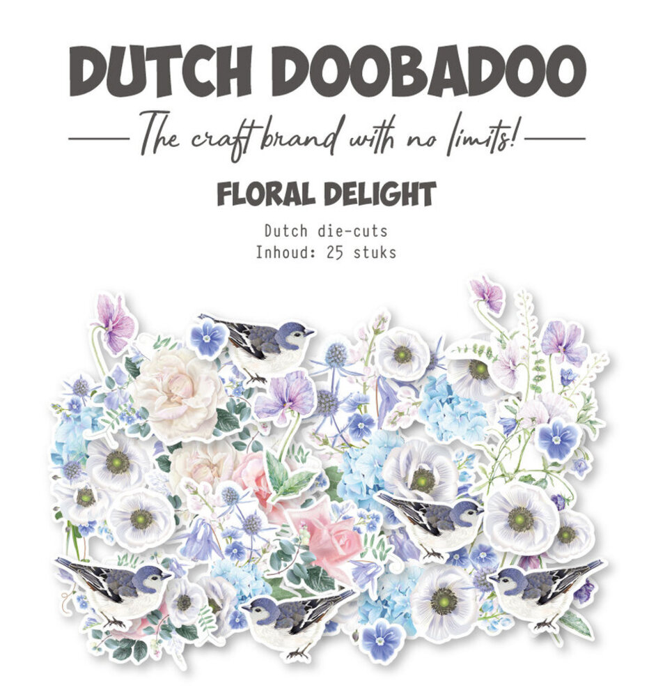 Dutch Doobadoo Dutch Die-Cuts Floral Delight 1 (474.007.032) Dutch Doobadoo Dutch Die-Cuts Floral Delight 1 (474.007.032)
