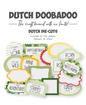 Dutch Doobadoo Dutch Die-Cuts Welcome to the Jungle 2 (474.007.036)