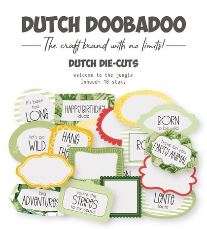 Dutch Doobadoo Dutch Die-Cuts Welcome to the Jungle 2 (474.007.036)