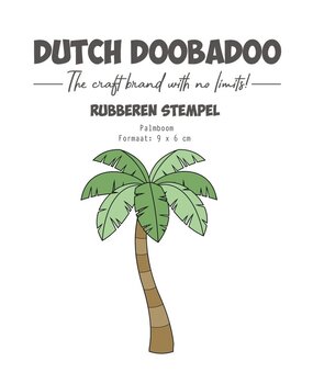 Dutch Doobadoo Rubber Stamp Palmboom (497.004.009)