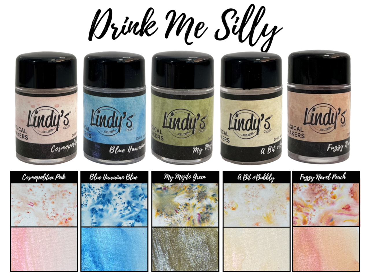 Lindy's Stamp Gang Drink Me Silly Magical Shaker 2.0 Set (mshaker-SET-05)