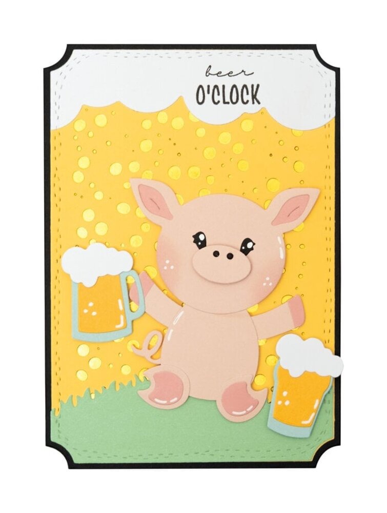 Creative Craftlab Friendz Clear Stamp Cheers (CCL-FR-STAMP660) Creative Craftlab Friendz Clear Stamp Cheers (CCL-FR-STAMP660)