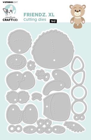 Creative Craftlab Friendz Dies Ted XL (CCL-FR-CD815) Creative Craftlab Friendz Dies Ted XL (CCL-FR-CD815)
