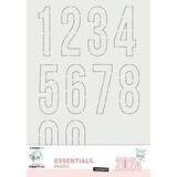 Creative Craftlab Essentials Numbers Craft Stencil (CCL-ES-MASK274)