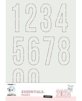 Creative Craftlab Essentials Numbers Craft Stencil (CCL-ES-MASK274) Creative Craftlab Essentials Numbers Craft Stencil (CCL-ES-MASK274)