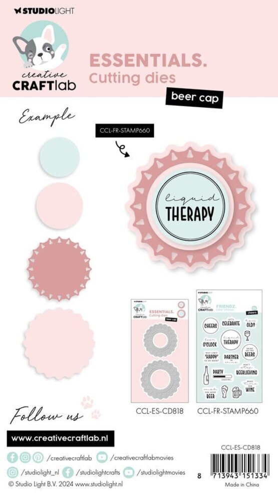 Creative Craftlab Essentials Dies Beer Cap (CCL-ES-CD818) Creative Craftlab Essentials Dies Beer Cap (CCL-ES-CD818)