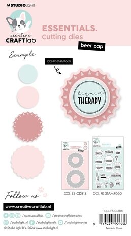 Creative Craftlab Essentials Dies Beer Cap (CCL-ES-CD818) Creative Craftlab Essentials Dies Beer Cap (CCL-ES-CD818)