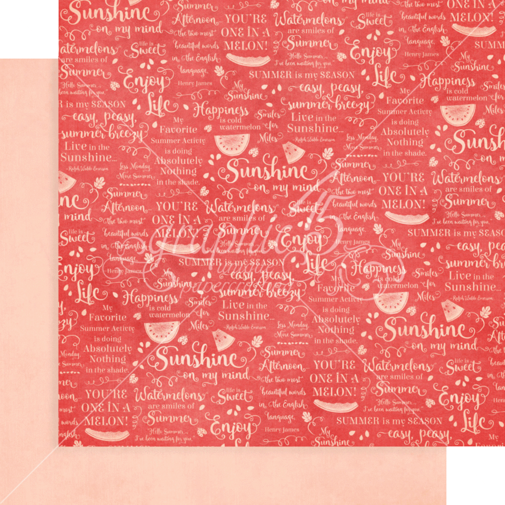 Graphic 45 Sunshine on my Mind 12x12 Inch Patterns & Solids Paper Pack (4502840) Graphic 45 Sunshine on my Mind 12x12 Inch Patterns & Solids Paper Pack (4502840)