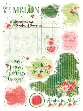 Graphic 45 Sunshine on my Mind Rub-On Transfers (4502844)