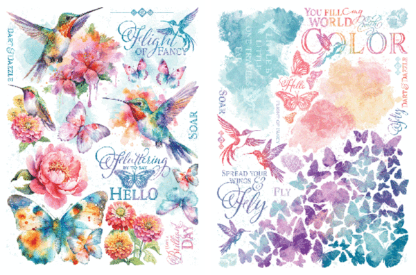 Graphic 45 Flight of Fancy Rub-On Transfers (4502859) Graphic 45 Flight of Fancy Rub-On Transfers (4502859)