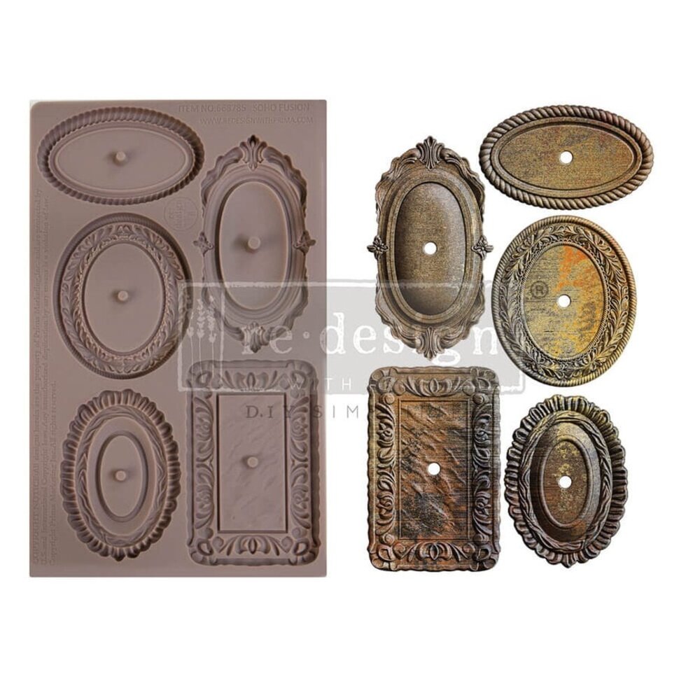 Re-Design Soho Fusion 5x8 Inch Decor Mould (668785)