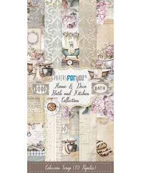 Papers For You Home & Deco Bath and Kitchen Slimline Paper Pack (PFY-13705)* Papers For You Home & Deco Bath and Kitchen Slimline Paper Pack (PFY-13705)*