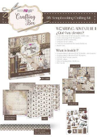 Papers For You Wizarding Adventure II Crafting Box (PFY-13268) Papers For You Wizarding Adventure II Crafting Box (PFY-13268)