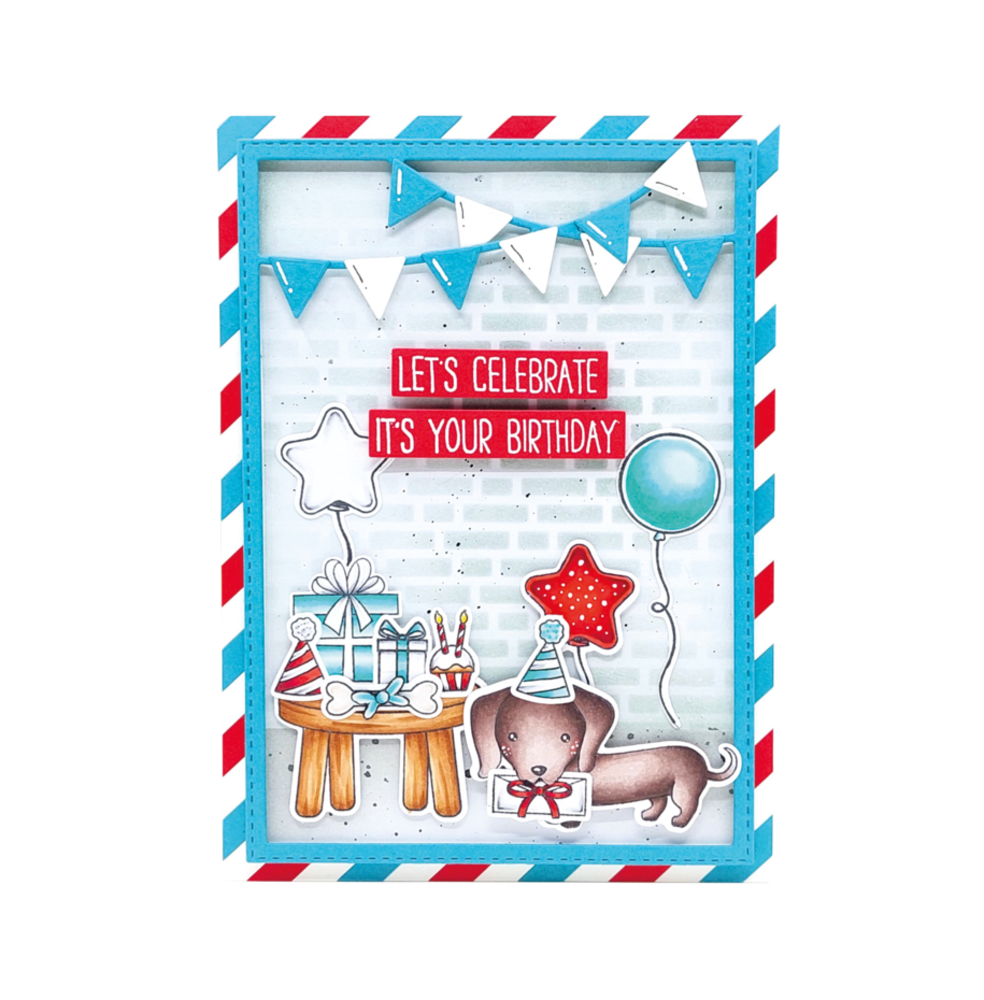 Studio Light Sweet Stories Clear Stamp Texts & Quotes Let's Celebrate (SL-SS-STAMP661)tamp Texts & Quotes Let's Celebrate (SL-SS-STAMP661)