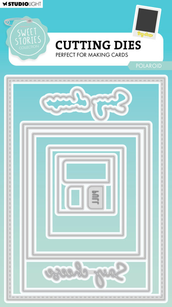 Studio Light Sweet Stories Snijmal Polaroid (SL-SS-CD819) Studio Light Sweet Stories Snijmal Polaroid (SL-SS-CD819)