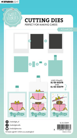 Studio Light Sweet Stories Snijmal Polaroid (SL-SS-CD819) Studio Light Sweet Stories Snijmal Polaroid (SL-SS-CD819)