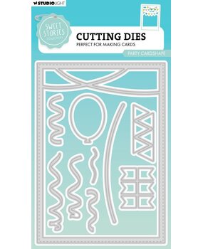 Studio Light Sweet Stories Snijmal Party Cardshape (SL-SS-CD820) Studio Light Sweet Stories Snijmal Party Cardshape (SL-SS-CD820)