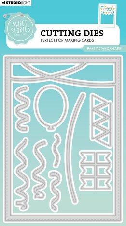 Studio Light Sweet Stories Snijmal Party Cardshape (SL-SS-CD820) Studio Light Sweet Stories Snijmal Party Cardshape (SL-SS-CD820)