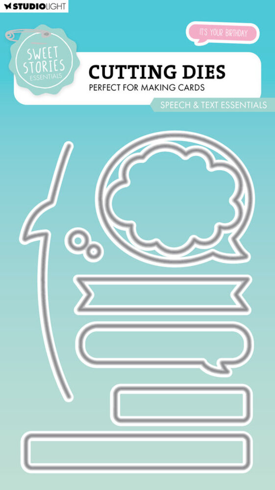 Studio Light Sweet Stories Snijmal Speech & Text Essentials (SL-SS-CD821) Studio Light Sweet Stories Snijmal Speech & Text Essentials (SL-SS-CD821)