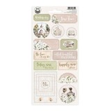 P13 Love and Lace Chipboard Stickers 02 (P13-LAL-35)
