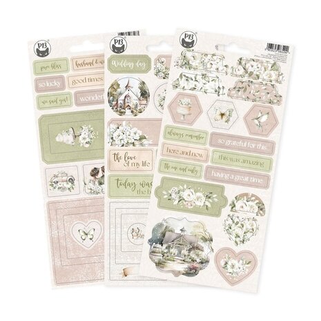 P13 Love and Lace Chipboard Stickers 03 (P13-LAL-36) P13 Love and Lace Chipboard Stickers 03 (P13-LAL-36)