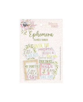 P13 Believe in Fairies Ephemera Frames and Words (P13-BIF-37) P13 Believe in Fairies Ephemera Frames and Words (P13-BIF-37)