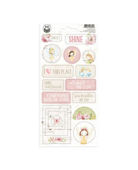 P13 Believe in Fairies Chipboard Stickers 02 (P13-BIF-35) P13 Believe in Fairies Chipboard Stickers 02 (P13-BIF-35)