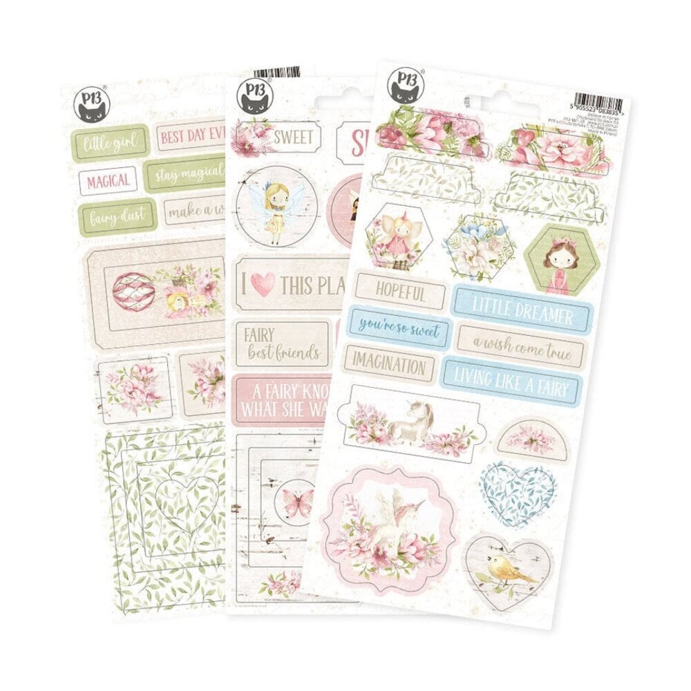 P13 Believe in Fairies Chipboard Stickers 03 (P13-BIF-36) P13 Believe in Fairies Chipboard Stickers 03 (P13-BIF-36)