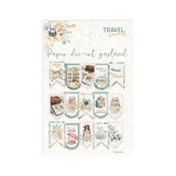 P13 Travel Journal Paper Die-Cut Garland (P13-TRJ-32)