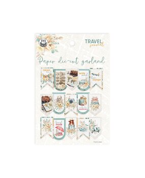 P13 Travel Journal Paper Die-Cut Garland (P13-TRJ-32)
