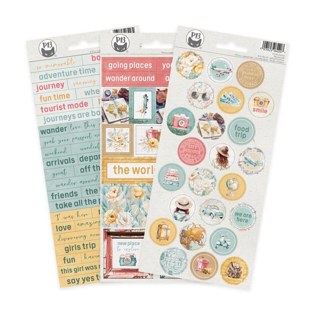 P13 Travel Journal Stickers 03 (P13-TRJ-13) P13 Travel Journal Stickers 03 (P13-TRJ-13)