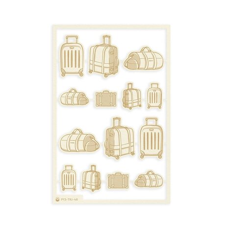 P13 Travel Journal Light Chipboard Embellishments 03 (P13-TRJ-46) P13 Travel Journal Light Chipboard Embellishments 03 (P13-TRJ-46)