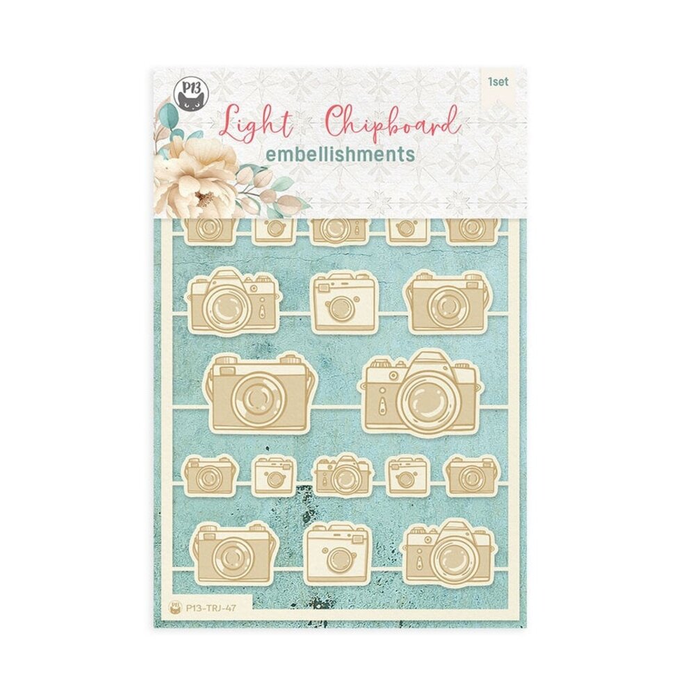 P13 Travel Journal Light Chipboard Embellishments 04 (P13-TRJ-47) P13 Travel Journal Light Chipboard Embellishments 04 (P13-TRJ-47)