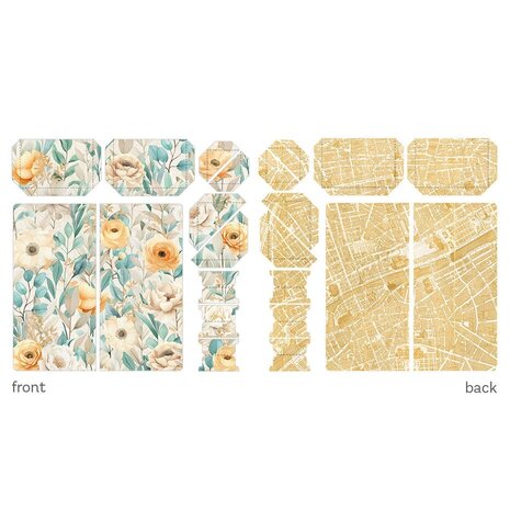 P13 Travel Journal Art Journal Paper Elements (P13-TRJ-40) P13 Travel Journal Art Journal Paper Elements (P13-TRJ-40)