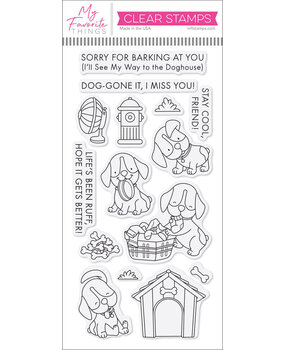 My Favorite Things Playful Pups Clear Stamps (YUZU-031) My Favorite Things Playful Pups Clear Stamps (YUZU-031)