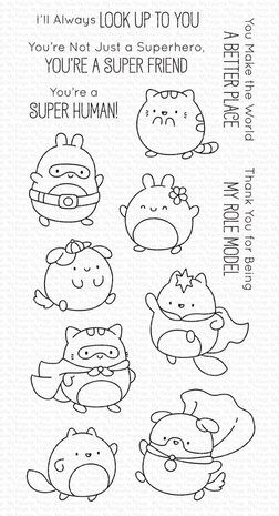 My Favorite Things Super Human Clear Stamps (JB-041)