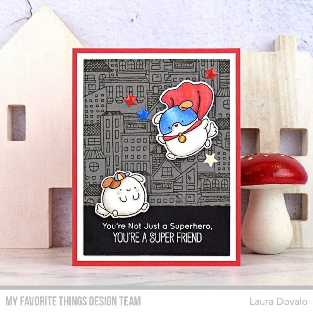 My Favorite Things Super Human Clear Stamps (JB-041)
