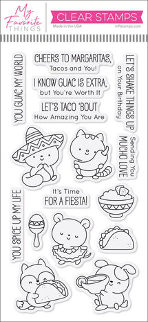 My Favorite Things Friends Who Fiesta Clear Stamps (JB-047) My Favorite Things Friends Who Fiesta Clear Stamps (JB-047)