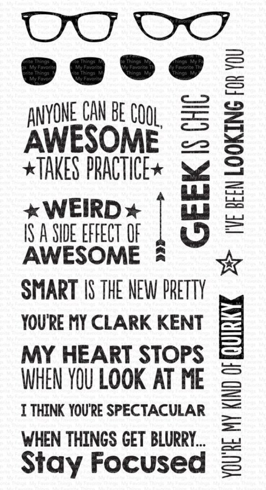 My Favorite Things Geek Is Chic Clear Stamps (LLD-107) My Favorite Things Geek Is Chic Clear Stamps (LLD-107)